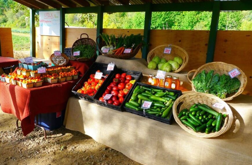 How to sell home produce at farmer’s market