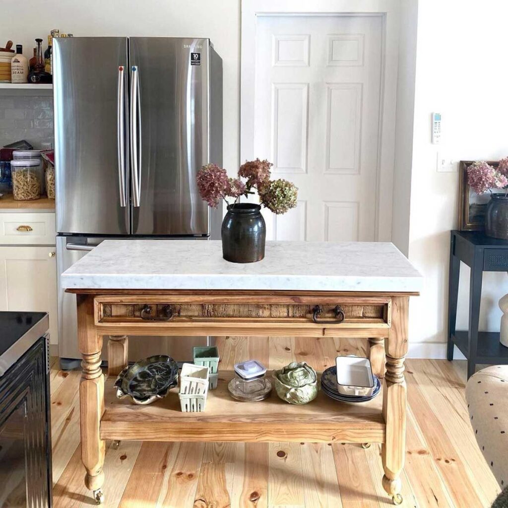 how to build a kitchen island